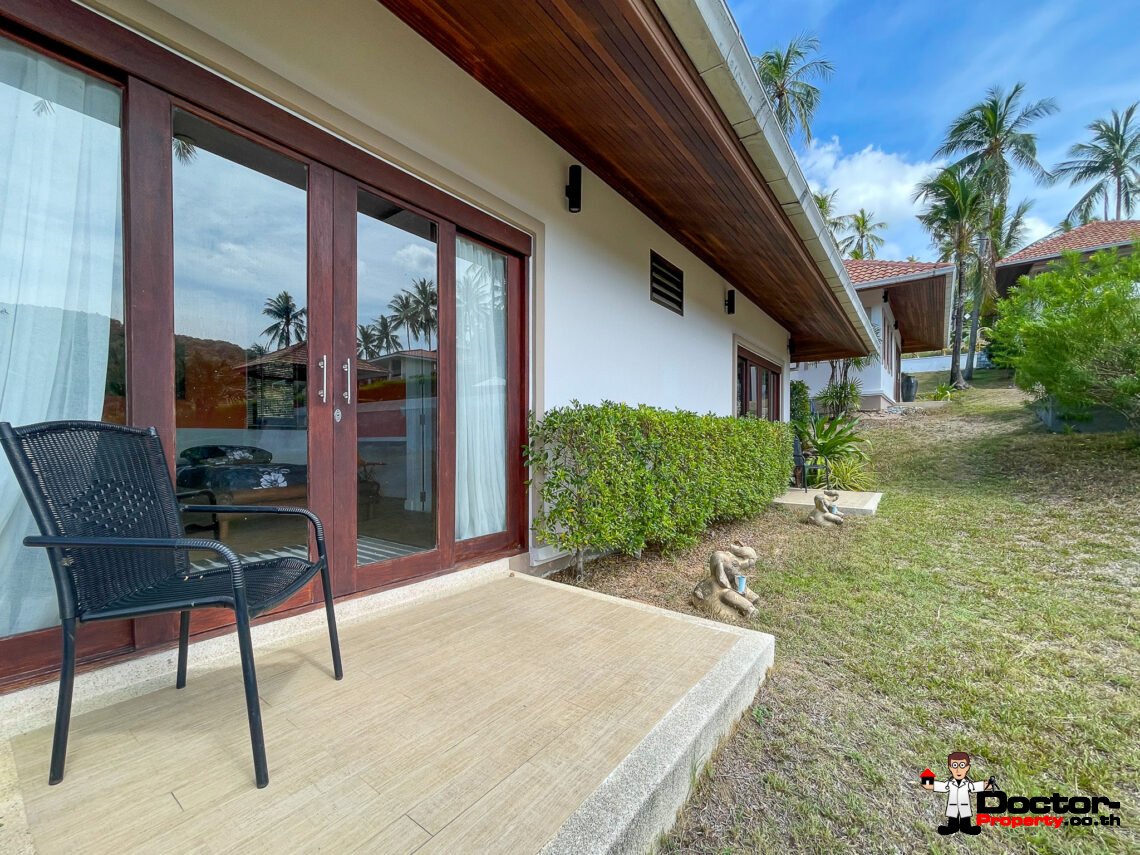 Spacious 5 Bedroom Private Pool Villa with Sea View – Bo Phut, Koh Samui – For Sale